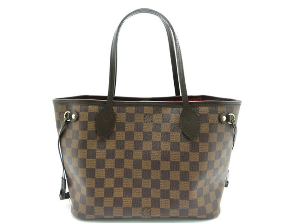 LOUIS VUITTON Neverfull Tote Bag Damier